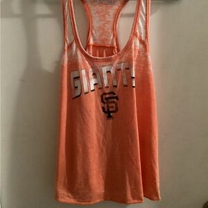 SF Giants In Touch Alyssa Milano Branded Top Size Medium